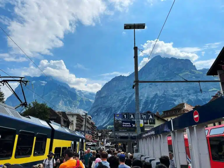 vacations by rail in Switzerland