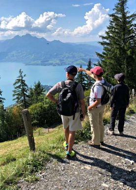 Lucerne historic trail guided day hike